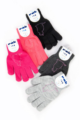 Дитячі рукавички в'язані